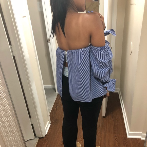 Sweet heart strapless top - Picture 3 of 6